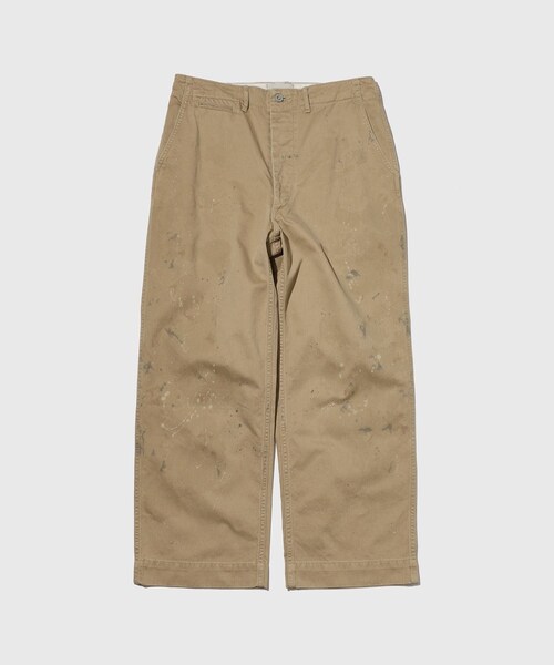 ADAM ET ROPE'(アダムエロペ)の「【BOWWOW/バウワウ】41 KHAKI TROUSERS AGED(その他パンツ・メンズ・ベージュ・L/M)」の3枚目の写真
