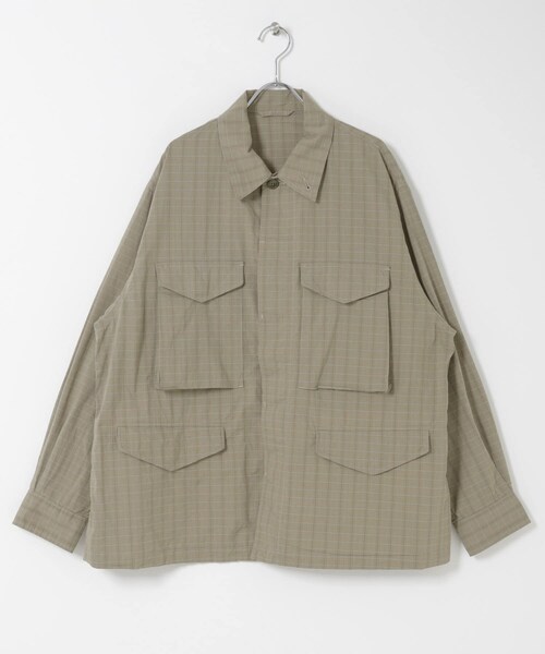 URBAN RESEARCH（アーバンリサーチ）の「Unlikely　M-51 Shirts Jacket（ミリタリージャケット・メンズ・Grn Plaids・M/L/XL）」の3枚目の写真