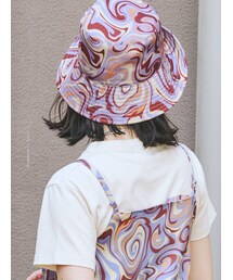 jouetie | マーブルパターンバケットハット(ハット)