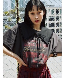 jouetie | フリルカラーBIGTシャツ【付け襟】(Tシャツ/カットソー)