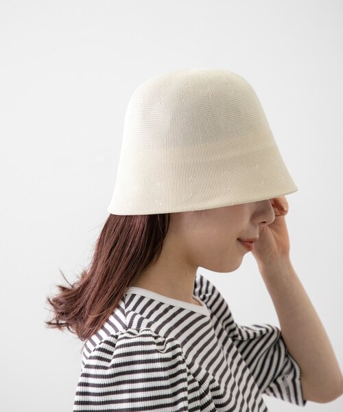URBAN RESEARCH Sonny Label（アーバンリサーチサニーレーベル）の「サマーベルハット（ハット・レディース・ブラック/アイボリー・one）」の5枚目の写真