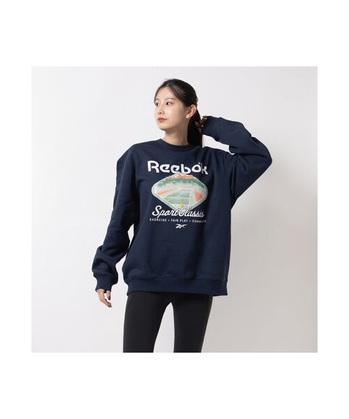 Reebok(リーボック)の「クラシック コート クルー / CL COURT SPORT CREW (トップス・メンズ・100203389/100203390・J/XS/J/S (S)/J/M (M)/J/L (L)/J/O (LL)/J/XO (3L)/J/2XO)」の11枚目の写真