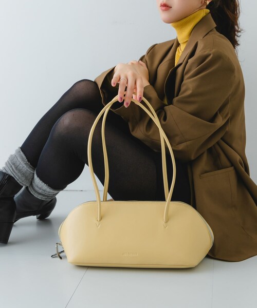 RODE SKO（ロデスコ）の「ADD CULUMN　FIGRE BOSTON VINTAGE（ボストンバッグ・レディース・SAX/BLACK/YEL・one/One）」の4枚目の写真