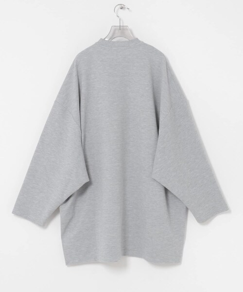 URBAN RESEARCH（アーバンリサーチ）の「Studio Doe　OVERSIZED SWEATSHIRTS ONE-PIECE（ワンピース・レディース・WHITE/GREY・S）」の9枚目の写真