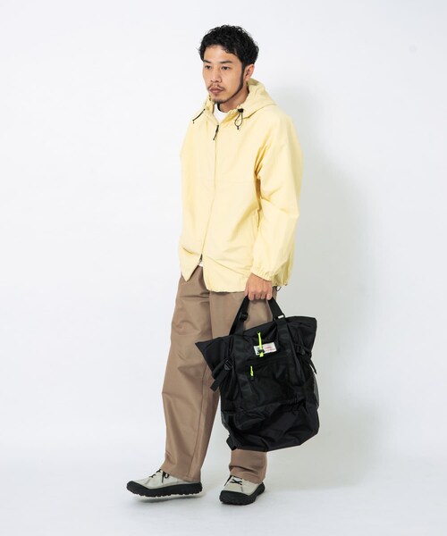 EKAL（エカル）の「『別注』Caribou Mountaineering×EKAL　L. WEIGHT PACK TOTE（トートバッグ・レディース・GREIGE/BLACK・Free）」の10枚目の写真
