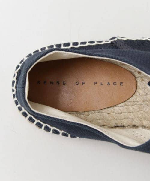 SENSE OF PLACE by URBAN RESEARCH(センスオブプレイスバイアーバンリサーチ)の「ジュートソールシューズ(カラー)(その他シューズ・メンズ・NAVY/WHITE・S/M/L)」の11枚目の写真