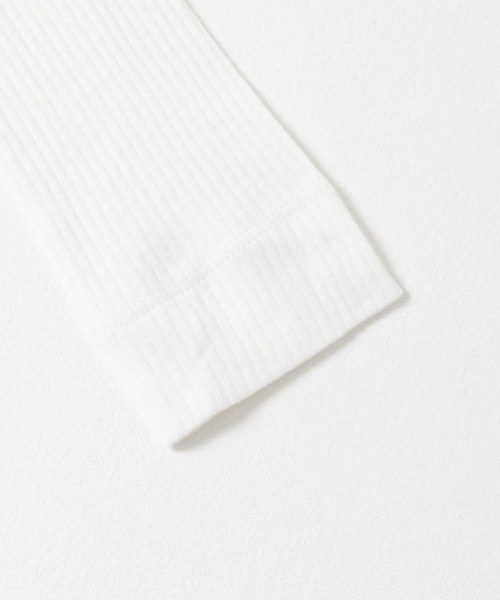 URBAN RESEARCH(アーバンリサーチ)の「NINETY PERCENT ANIS RIB TOP(Tシャツ/カットソー・レディース・LAVENDULA/CHALKWHITE/TAUPE/BLACK・S)」の12枚目の写真