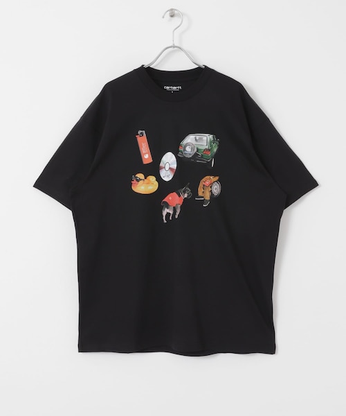 URBAN RESEARCH Sonny Label（アーバンリサーチサニーレーベル）の「carhartt　JACOB ROCHESTER T-SHIRTS（Tシャツ/カットソー・メンズ・White/Black・M/L）」の2枚目の写真
