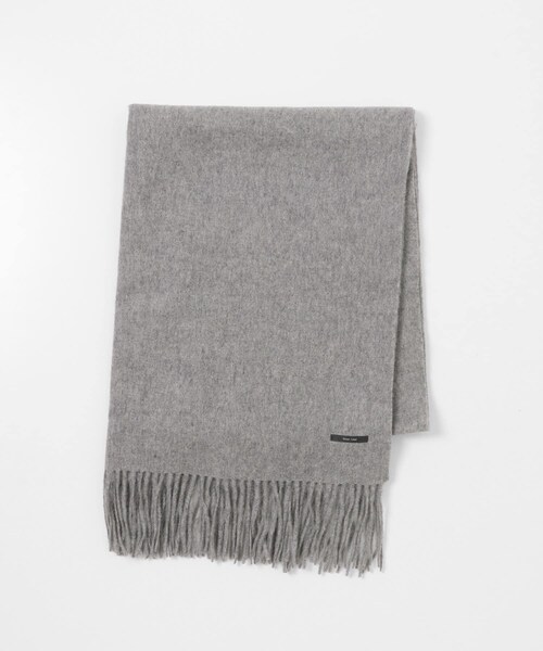 URBAN RESEARCH Sonny Label（アーバンリサーチサニーレーベル）の「大判ウールストール（マフラー・レディース・チャコール/Lグレー/ベージュ/ボルドー・One）」の9枚目の写真