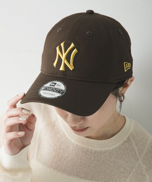 URBAN RESEARCH（アーバンリサーチ）の「『別注』New Era×URBAN RESEARCH　9TWENTY（キャップ・レディース・NAVY/WALNUT/PEBBLE・-）」の5枚目の写真