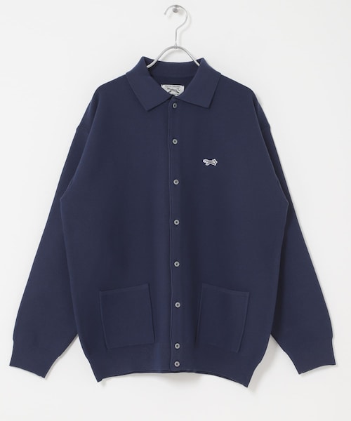 URBAN RESEARCH DOORS(アーバンリサーチドアーズ)の「『別注』PENNEYS×DOORS THE FOX シャツカーディガン(カーディガン/ボレロ・メンズ・ECRU/NAVY/LIMEYELLOW/CHARCOAL・M/L)」の13枚目の写真