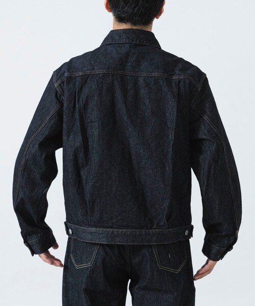 URBAN RESEARCH(アーバンリサーチ)の「blurhmsROOTSTOCK 13.5OZ 2ND TYPE DENIM JACKET(デニムジャケット・メンズ・Indigo・2/3/4)」の3枚目の写真
