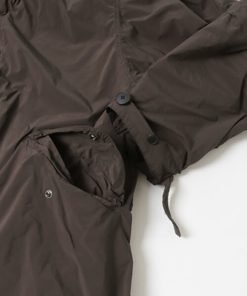 URBAN RESEARCH(アーバンリサーチ)の「ATON AIR WEATHER SHORT MODS(モッズコート・メンズ・BLACK/BROWN・4/6)」の12枚目の写真