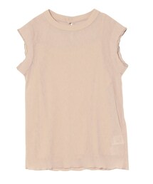 LAGUNAMOON | ウェーブプリーツノースリブラウス(ニット/セーター)