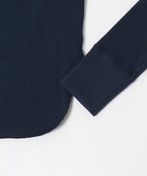 URBAN RESEARCH（アーバンリサーチ）の「『別注』HAKUJI×URBAN RESEARCH　ORGANIC COTTON LONG-SLEEVE PULLOVER（Tシャツ/カットソー・レディース・NAVY/BLACK/WHITE・Free）」の19枚目の写真