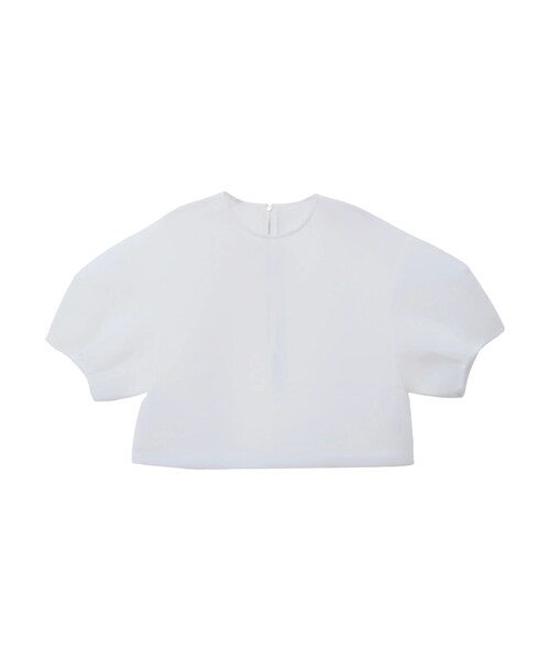 ELENDEEK（エレンディーク）の「MESH BONDING CROPPED TOP（シャツ