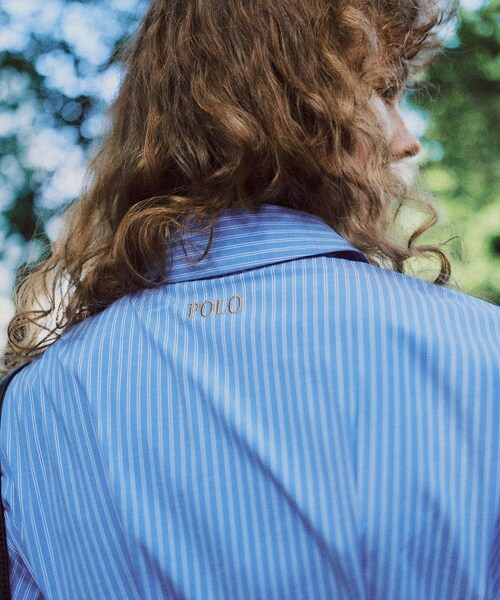 VIS（ビス）の「【POLO BCS】VIS別注ウエストタックフレアワンピース/WEB限定（ワンピース・レディース・ホワイト系/ベージュ/ブルー系・F）」の15枚目の写真