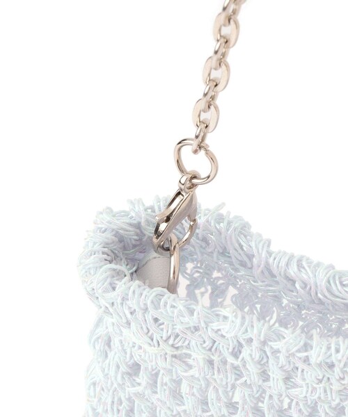 ROPE' PICNIC（ロペピクニック）の「メタリックヤーンミニチェーンショルダーバッグ（ショルダーバッグ・レディース・ブラック/その他・F）」の11枚目の写真