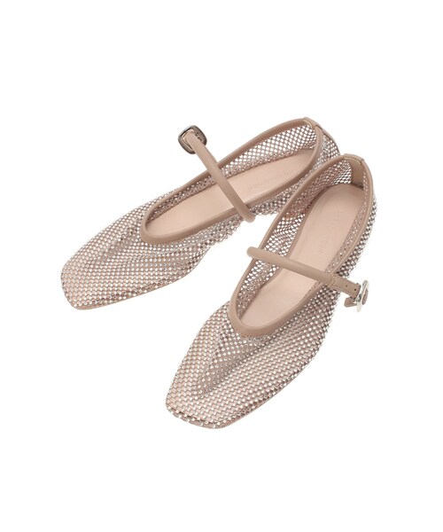 LAGUNAMOON（ラグナムーン）の「LADYチュールビジューパンプス（パンプス・レディース・ブラック/ベージュ・S/M）」の21枚目の写真