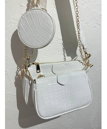 dazzlin | カタオシショルダースクエアバッグ(ショルダーバッグ)