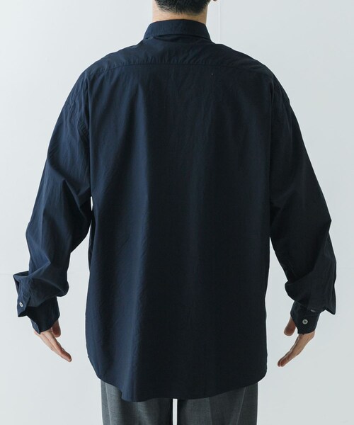 URBAN RESEARCH（アーバンリサーチ）の「PORTER CLASSIC　ROLL UP COTTON SHIRTS（シャツ/ブラウス・メンズ・NVY・XL/XXL/XXXL）」の5枚目の写真