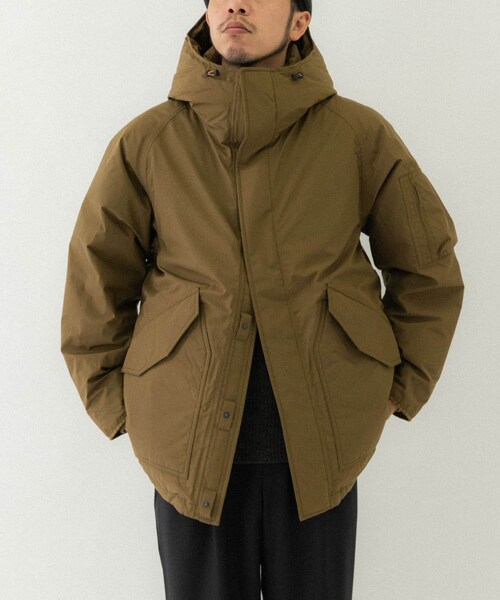 EKAL（エカル）の「nanamica　GORE-TEX Down Coat（その他アウター・メンズ・Navy/Wet Sand/Khaki Grn/Black・S/M/L）」の14枚目の写真