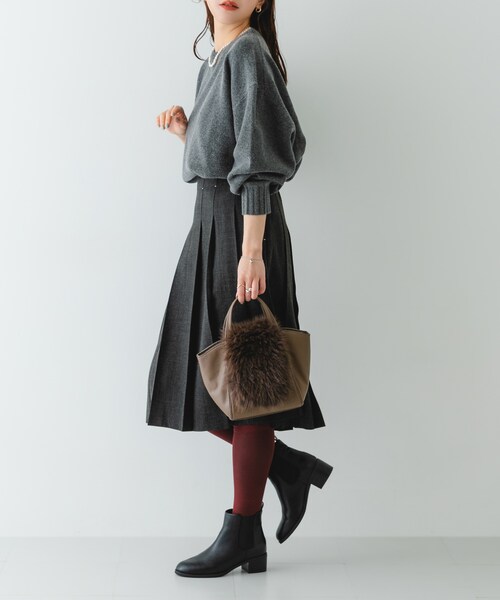 RODE SKO（ロデスコ）の「撥水サイドゴアブーツ（ブーツ・レディース・BLACK/D.BROWN/D.BROWN/S・36/37/38）」の14枚目の写真