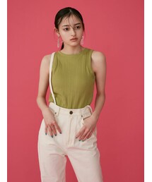 MURUA | アメスリタンク(パット付)(タンクトップ)