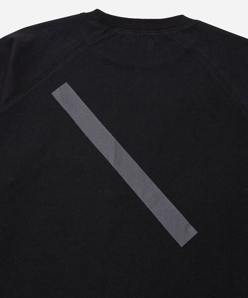 Saturdays NYC（サタデーズ ニューヨークシティ ）の「Raglan Slash S/S Tee（Tシャツ/カットソー・メンズ・ブラック/ホワイト・M/L/XL）」の13枚目の写真