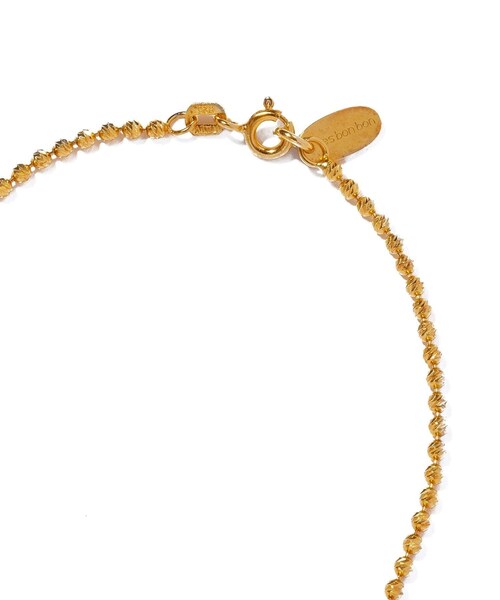 ROPE'(ロペ)の「【WEB限定】【les bonbon (ル ボンボン)】botanica seme necklace YG(ネックレス・レディース・ゴールド・F)」の11枚目の写真