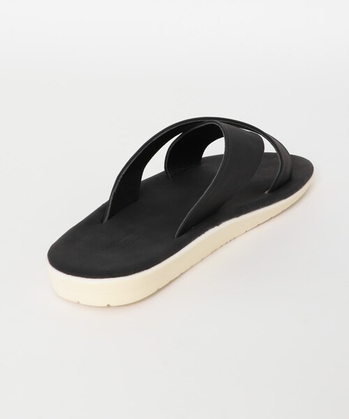 ITEMS URBANRESEARCH（アイテムズ アーバンリサーチ）の「エコレザークロスサンダル（サンダル・メンズ・BEG/BLK/GRY/CML・26.5/27.5）」の9枚目の写真