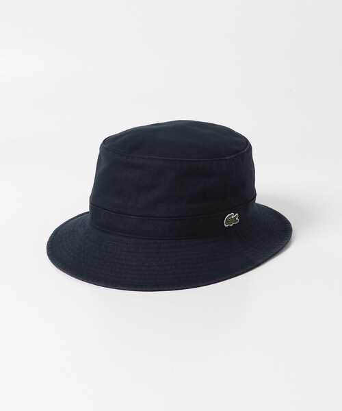 URBAN RESEARCH Sonny Label（アーバンリサーチサニーレーベル）の「LACOSTE　バケットハット（ハット・レディース・NOIR/BLANC/VIENNOS/MARINE・FREE）」の14枚目の写真