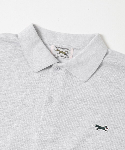 URBAN RESEARCH DOORS(アーバンリサーチドアーズ)の「『別注』PENNEYS×DOORS THE FOX 鹿の子 ポロシャツ(ポロシャツ・メンズ・ASHGRAY/MINT/NAVY/CHARCOAL・M/L)」の13枚目の写真