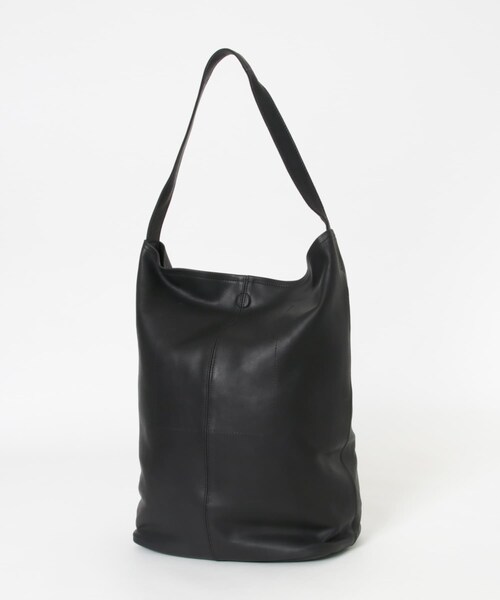 URBAN RESEARCH（アーバンリサーチ）の「Morphee　CYLINDER L（トートバッグ・メンズ・NappaBlack・L）」の4枚目の写真