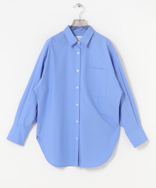 URBAN RESEARCH(アーバンリサーチ)の「new basic BROAD BIG SHIRTS(シャツ/ブラウス・レディース・BLUE/CHECK・FREE)」の4枚目の写真