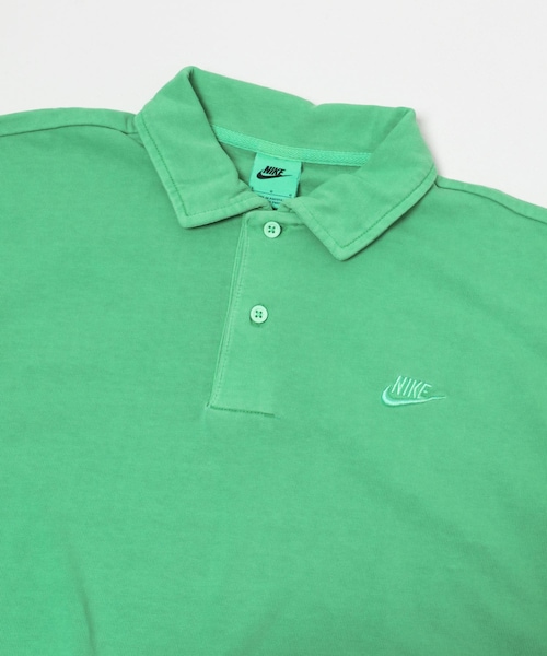 URBAN RESEARCH Sonny Label（アーバンリサーチサニーレーベル）の「NIKE　NK CLUB JERSEY POLO WASHE（ポロシャツ・メンズ・OBSIDIAN/MALACHITE/LT MAGENTA・M/L）」の17枚目の写真