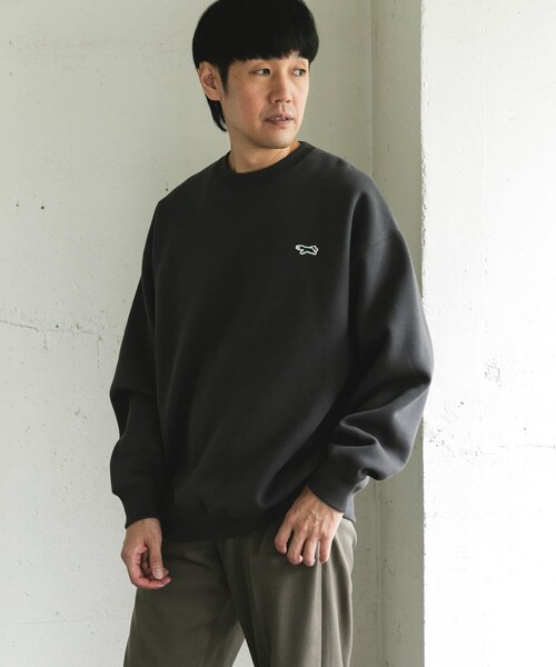URBAN RESEARCH DOORS（アーバンリサーチドアーズ）の「『XLサイズ/WEB限定』『別注』PENNEYS×DOORS　THE FOX クルーネックスウェット（スウェット・メンズ・BEIGE/ASH/CHARCOAL/RED・M/L/XL）」の14枚目の写真