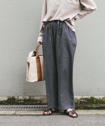 ITEMS URBANRESEARCH | 『洗濯可』レーヨンデニムワイドパンツ(デニムパンツ)