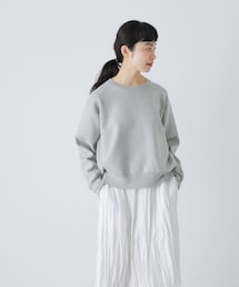 かぐれ | コットンカシミヤスムースプルオーバー(ニット/セーター)