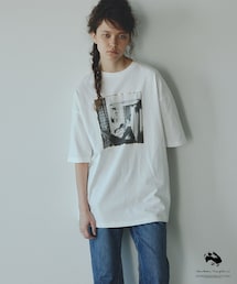 ADAM ET ROPE' | 【AUDREY HEPBURN COLLECTION BY JUN】フォトプリント Tシャツ(Tシャツ/カットソー)