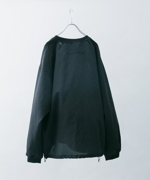 EKAL(エカル)の「『吸水速乾/通気性/軽量』DOT AIR LONG-SLEEVE PULLOVER(Tシャツ/カットソー・メンズ・ネイビー/ブラック・M/L)」の14枚目の写真