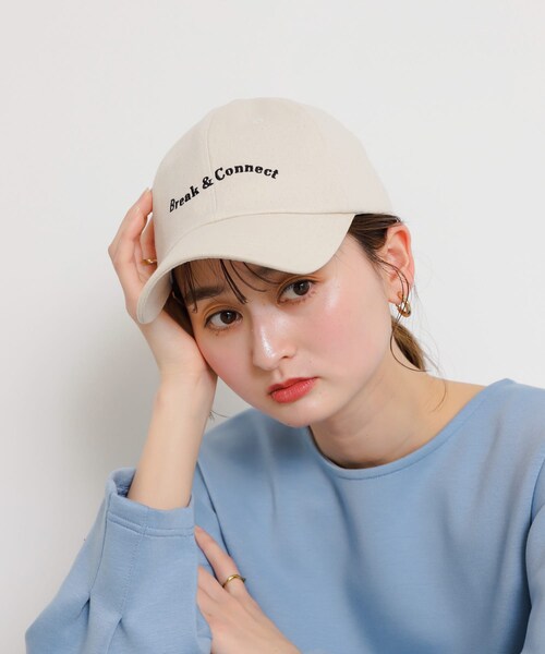 SENSE OF PLACE by URBAN RESEARCH（センスオブプレイスバイアーバンリサーチ）の「ロゴキャップ（キャップ・レディース・NAVY/IVORY・one）」の10枚目の写真