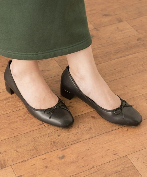 URBAN RESEARCH Sonny Label（アーバンリサーチサニーレーベル）の「メタリックヒールバレエシューズ（バレエシューズ・レディース・ブラック/ゴールド/シルバー・36/37/38）」の5枚目の写真