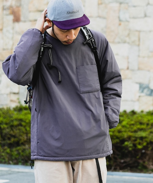 EKAL（エカル）の「レイクショアインサレーションプルオーバー（その他トップス・メンズ・T GREY/N GREY・M/L）」の20枚目の写真