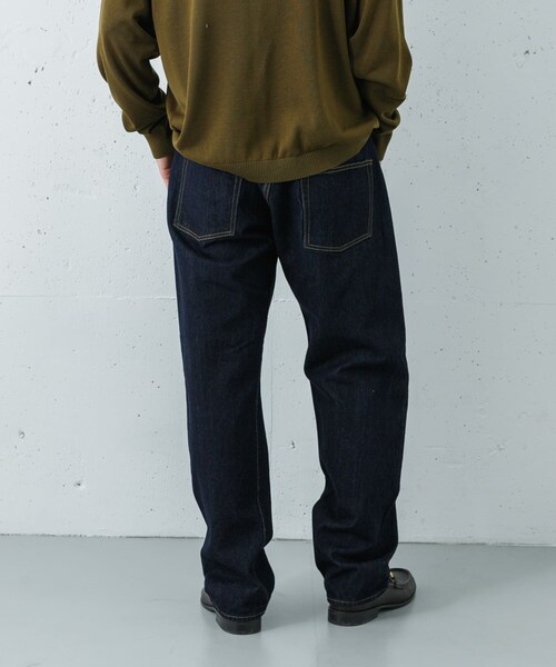 URBAN RESEARCH(アーバンリサーチ)の「『別注』CIOTA×URBAN RESEARCH STRAIGHT 5 POCKET PANTS(デニムパンツ・メンズ・DARK NAVY・30/32/34)」の4枚目の写真