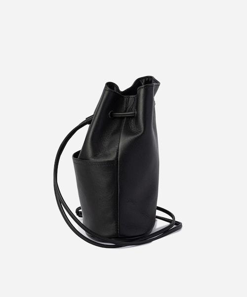 Saturdays NYC(サタデーズ ニューヨークシティ )の「SNYC Drawstring Bag(ハンドバッグ・レディース・ブラック・F)」の5枚目の写真