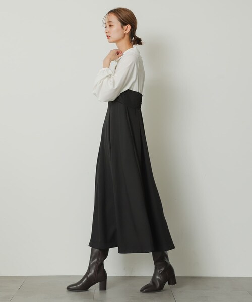 SENSE OF PLACE by URBAN RESEARCH（センスオブプレイスバイアーバンリサーチ）の「ヒールロングブーツ（ブーツ・レディース・BLACK/BROWN・S/M/L）」の14枚目の写真