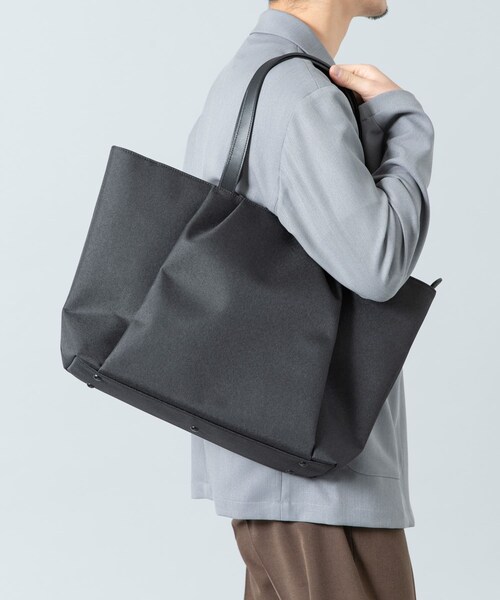 RODE SKO（ロデスコ）の「撥水タックトートバッグ（トートバッグ・メンズ・BLACK/CHARCOAL・one）」の7枚目の写真