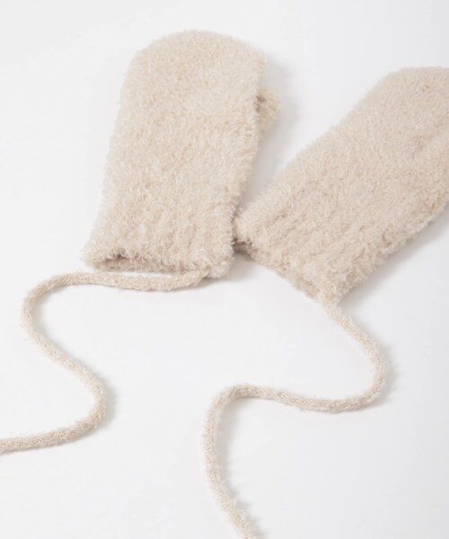 URBAN RESEARCH Sonny Label（アーバンリサーチサニーレーベル）の「ラメブークレーニットミトン（ベルト・レディース・エクリュ/グレー/ネイビー・One）」の13枚目の写真