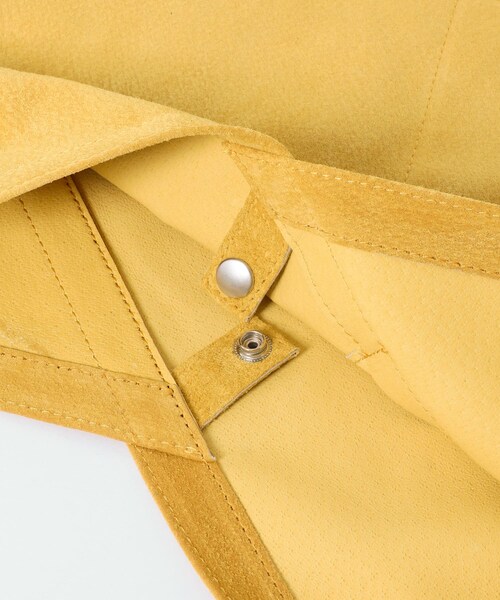 EKAL（エカル）の「HOBO　AZUMA SHOULDER BAG M PS（ショルダーバッグ・メンズ・YELLOW/CHARCOAL・One）」の12枚目の写真